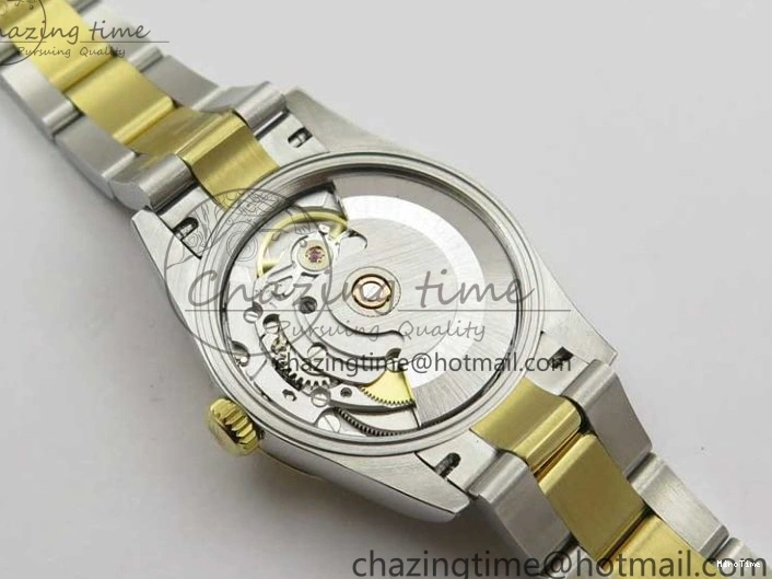 MiroTime 0203 WaterResistant Datejust 31mm 278273 SS YG BP Maker Best Edition Black Sticks Markers Dial on SS YG Oyster Bracelet 2718